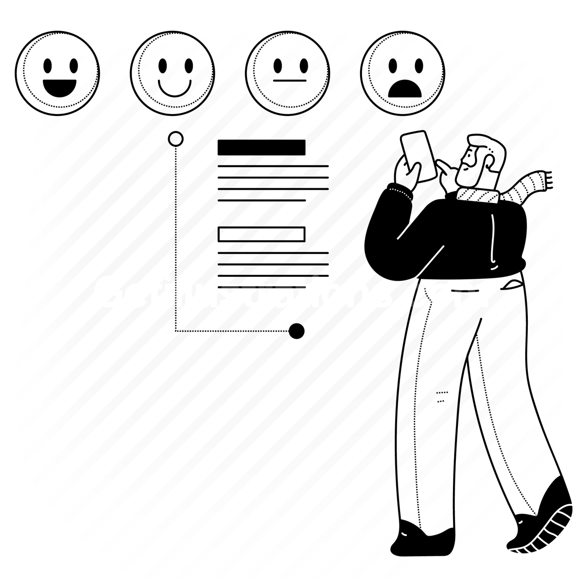survey, emotion, emoticon, emoji, feedback, comment, review